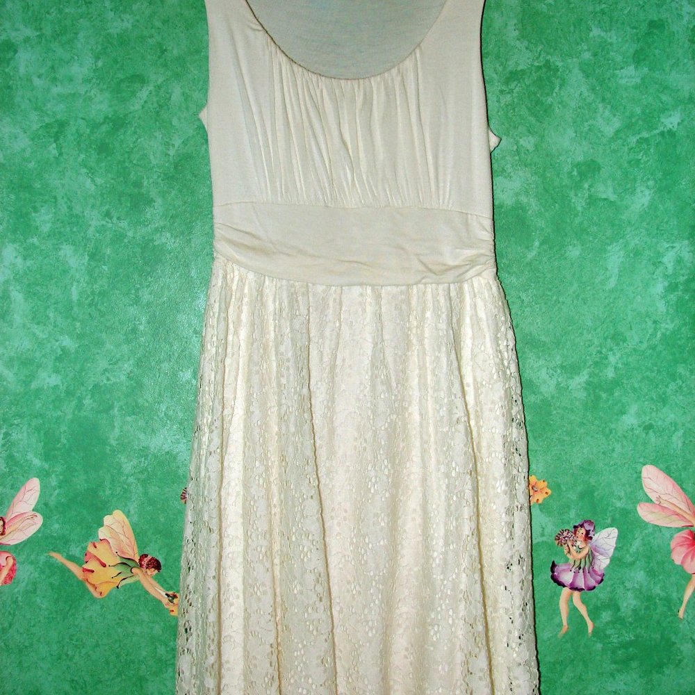 dELiA*s White Ivory Dress Size Small